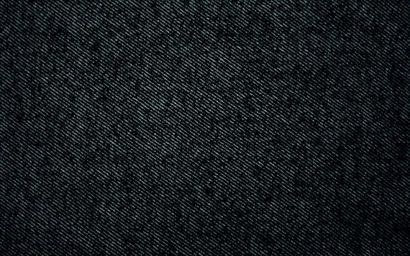 black denim texture close-up, black denim background, jeans background, macro, jeans textures, fabric backgrounds, black jeans texture, jeans, black fabric, HD wallpaper