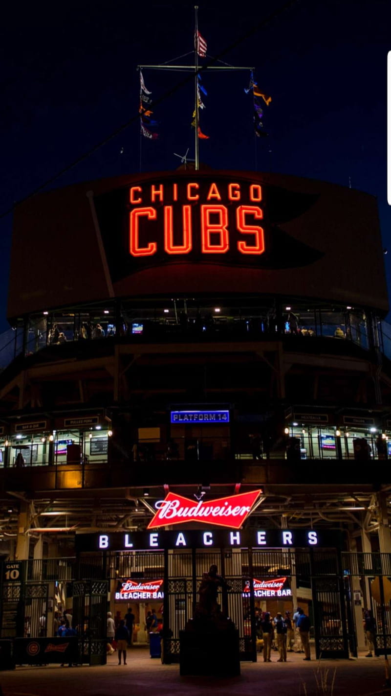 iPhone Chicago Cubs Wallpaper - WallpaperSafari  Chicago cubs wallpaper, Cubs  wallpaper, Chicago sports teams