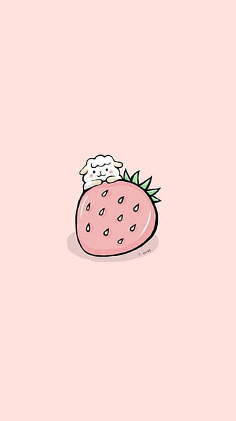 Strawberry aesthetic Wallpapers Download  MobCup