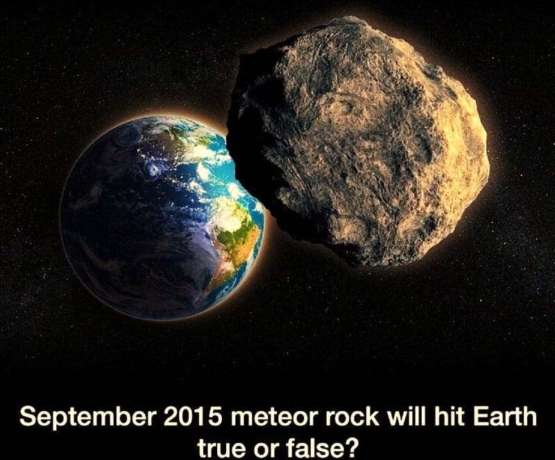 'Is this true or false'?????, doomsday, meteor, earth, space, HD wallpaper