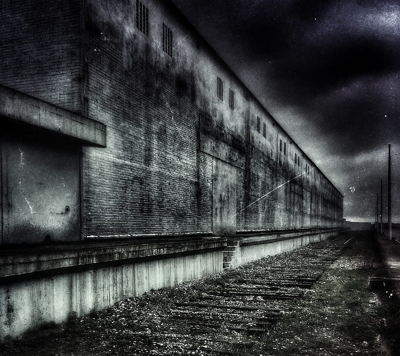 abandoned, abandoned build, apocalypse, night, road, zombie apocalypse, HD wallpaper