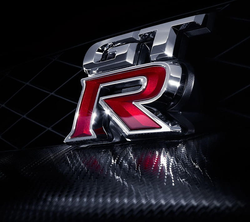 Gt R, brand, fast, gtr, logo, race, red, speed, HD wallpaper