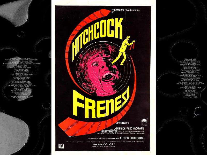 Frenzy02, movie posters, alfred hitchcock, Frenzy, classic movies, HD wallpaper