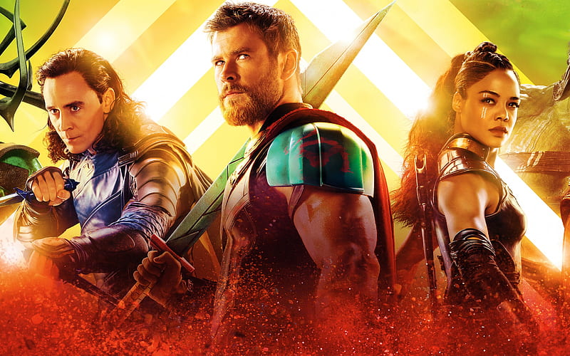Thor Ragnarok, 2017, Thor 3, Chris Hemsworth, Cate Blanchett, Idris Elba, HD wallpaper
