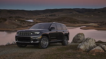 Jeep, Jeep Grand Cherokee L, Car, Jeep Grand Cherokee, SUV, Silver Car, HD wallpaper