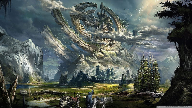 Fantasy Other World -, Other Worlds, HD wallpaper