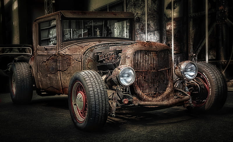 Abandoned Hot Rod, Car, auto, custom, Hot Rod, Abandoned, classic, vintage, HD  wallpaper | Peakpx