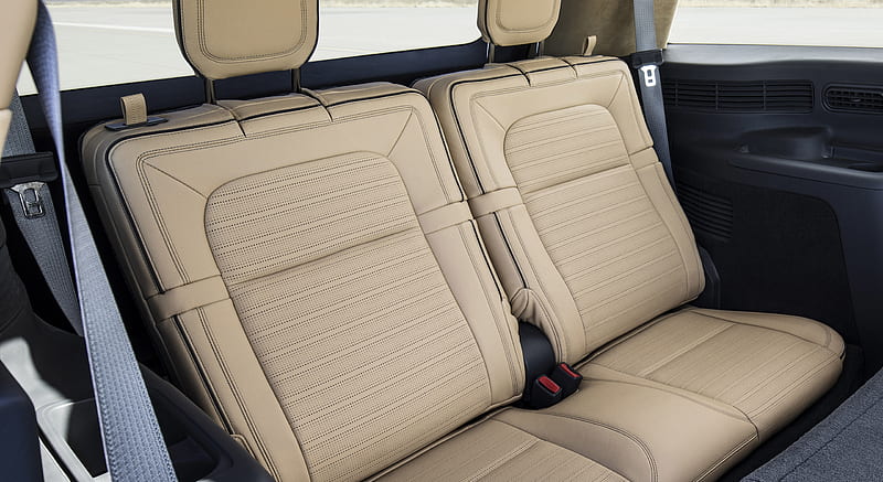 2018 Lincoln Aviator Concept - Interior, Third Row Seats , car, HD wallpaper