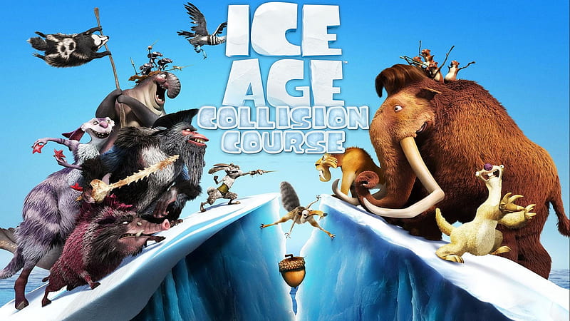 Ice Age 5 Collision Course, ice-age, ice-age-5, movies, animated-movies, 2016-movies, HD wallpaper