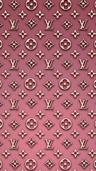 LV pink, blue, daisy, diamond, louis vuitton, pattern, purple, HD phone  wallpaper