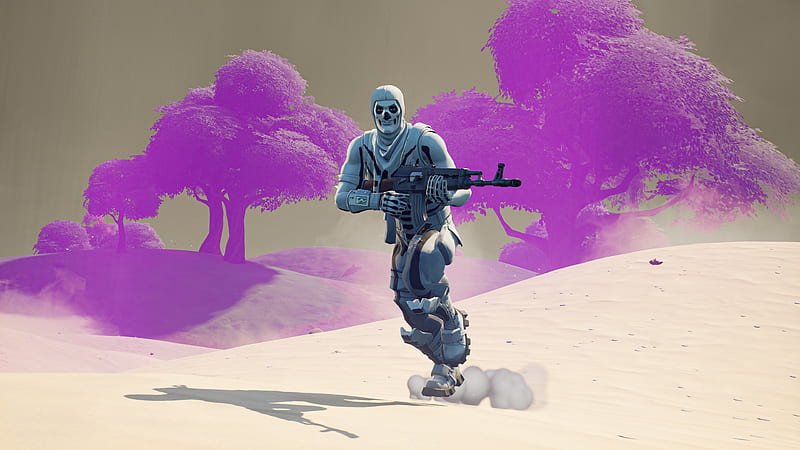 Skull Trooper Fortnite, HD wallpaper