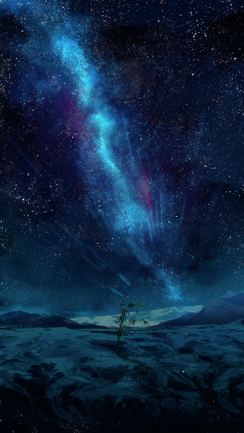 Anime Night Sky iPhone Wallpapers  Top Free Anime Night Sky iPhone  Backgrounds  WallpaperAccess