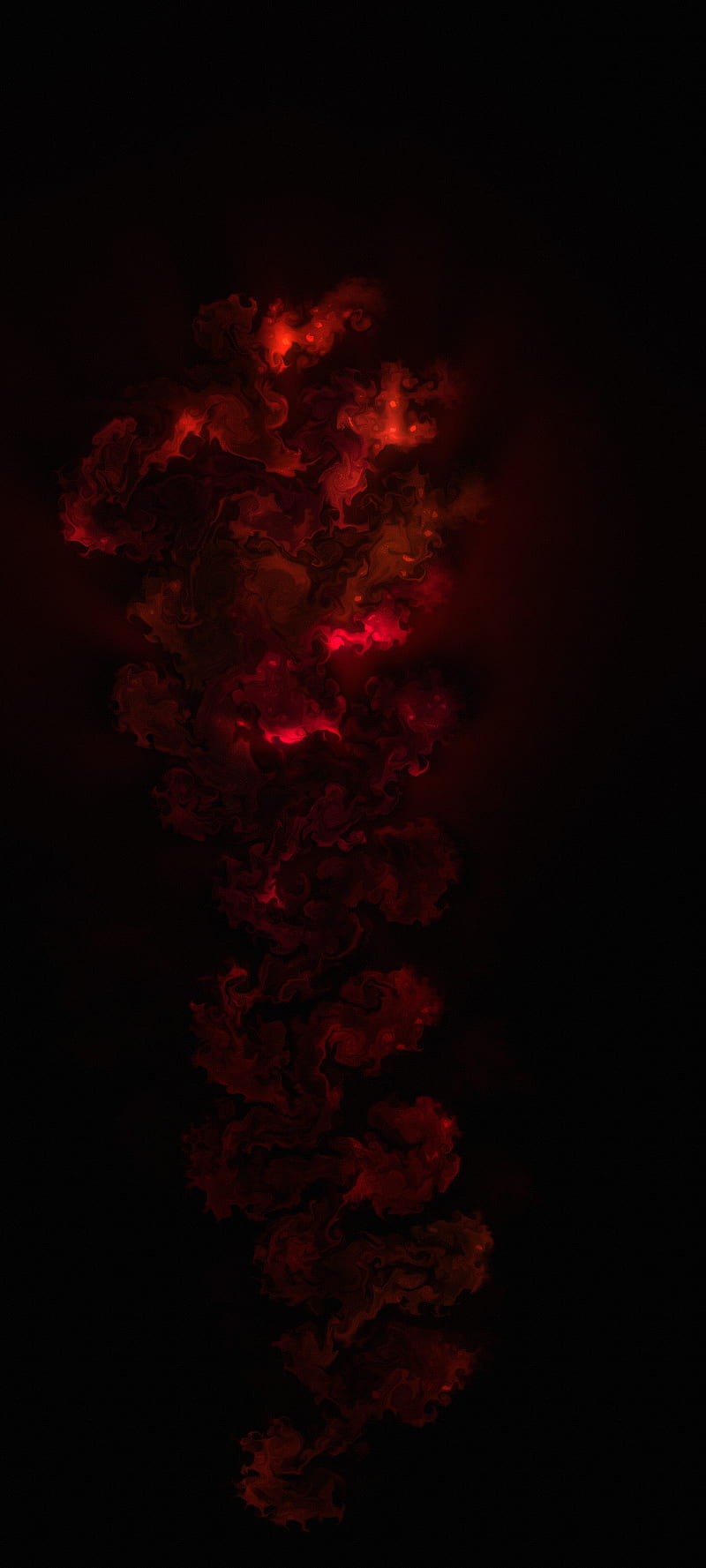 Red Smoke Abstract Amoled Black Cool Dark Hd Phone Wallpaper Peakpx