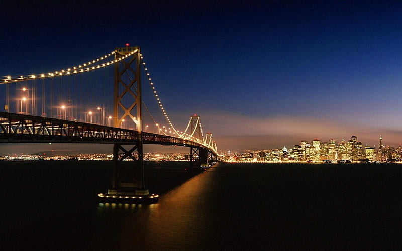 San Franciso Bridge, san fran, california, Bridge, san francisco, HD wallpaper