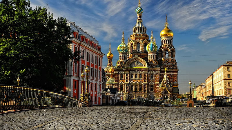 Church Of The Savior On Blood Russia Saint Petersburg Travel, HD wallpaper