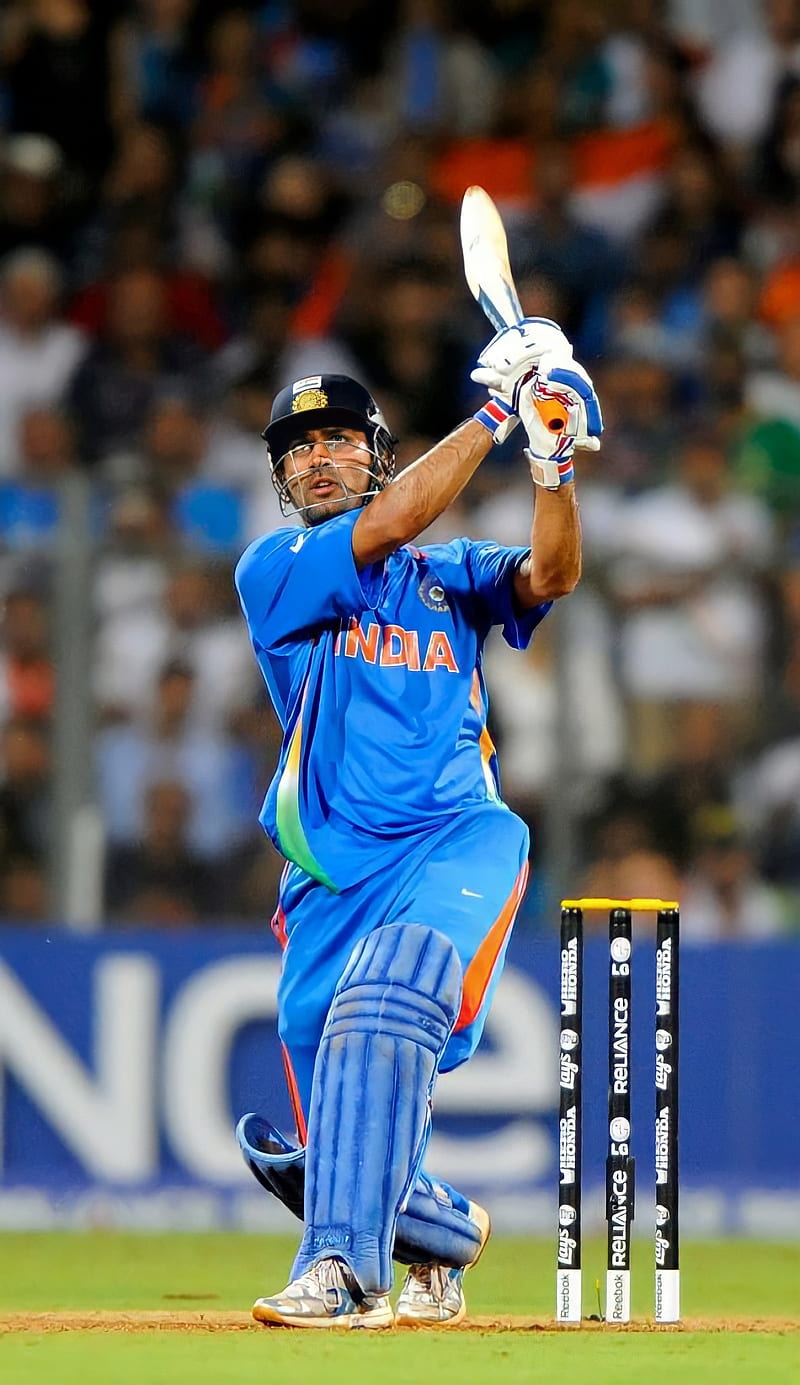 MS Dhoni, india, world cup, cricket, HD phone wallpaper