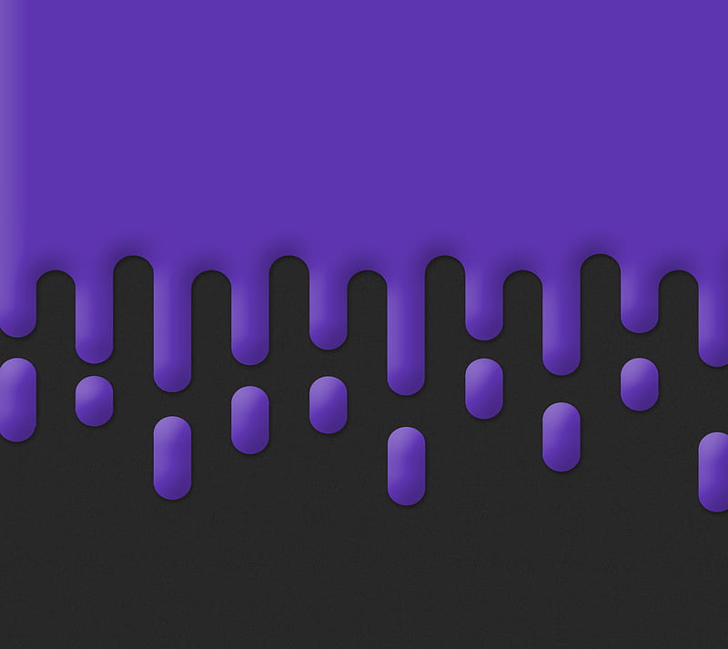 Driplo Purple, abstract, black, dark, drip, drop, gray, paint, HD wallpaper