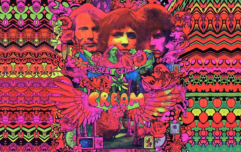 Cream, Music, Bands, Clapton, Bruce, Baker, HD wallpaper
