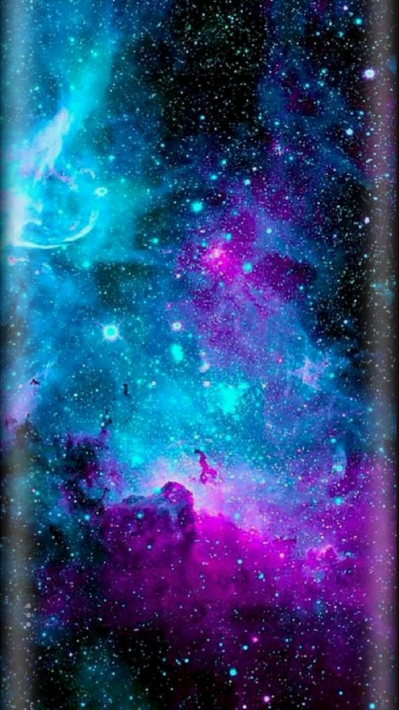 Purple Place Space, 3d, 420, acid, bonito, bright, colorful, dream, earth, god heaven, huff edge, nature, pot, skull, sky, stars, trip, HD phone wallpaper