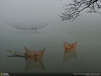 Old fishing nets 1080P, 2K, 4K, 5K HD wallpapers free download