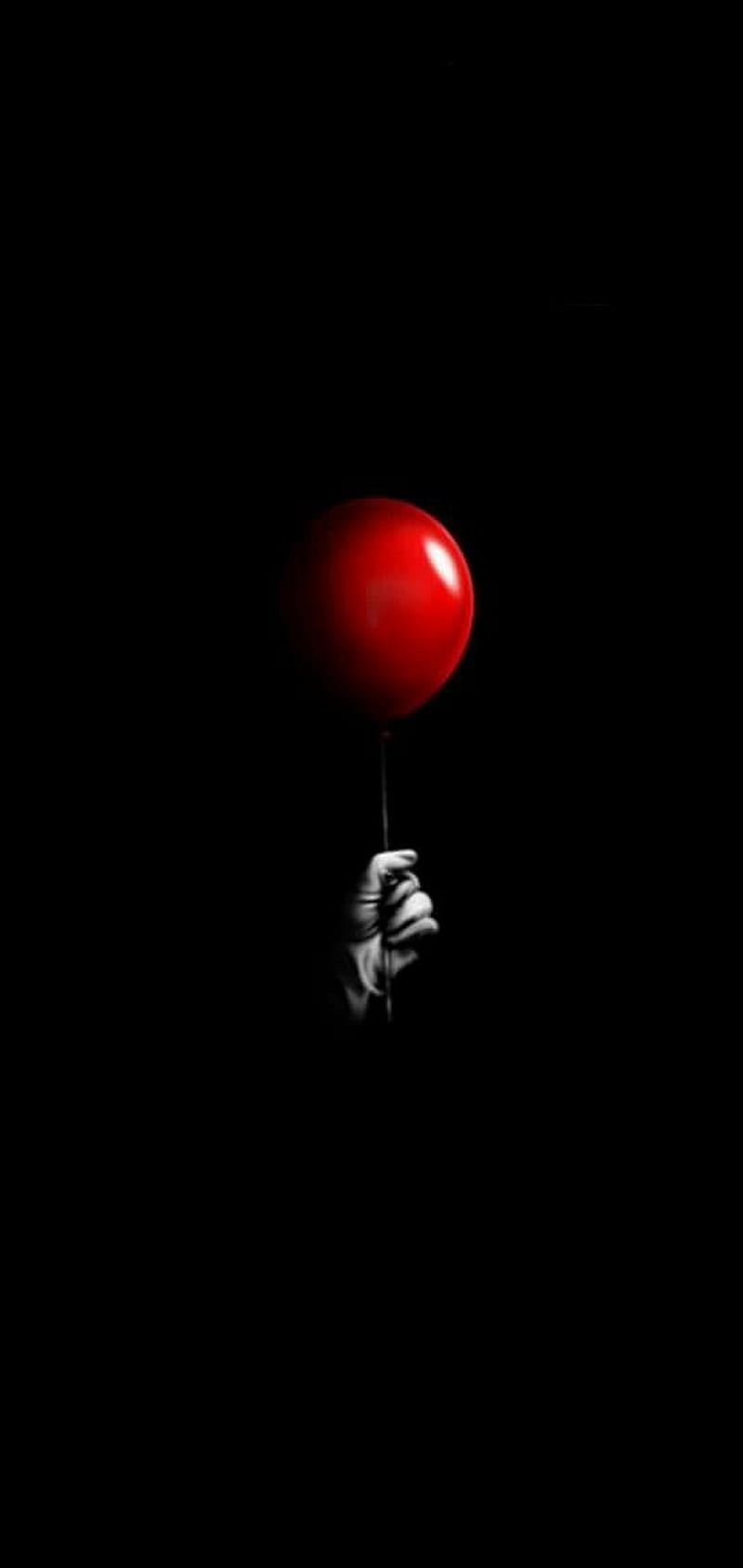 Zeg opzij teer filosofie Red Balloon IT, balloon, creepy, dark, horror, it, note 10, red, HD phone  wallpaper | Peakpx