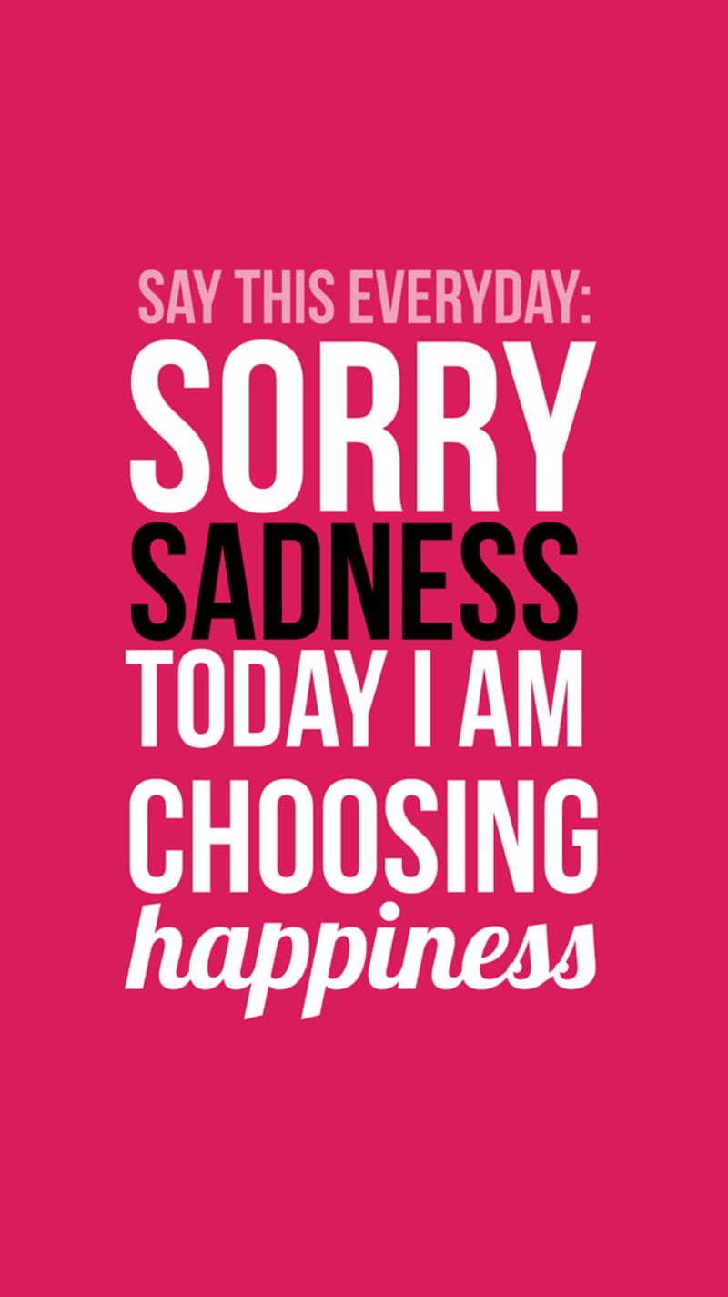 Choose Happiness, happy, life, smile, HD phone wallpaper