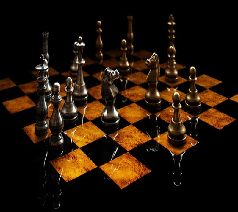 Chess, board, color, cool, game, new, nice, pieces, HD wallpaper