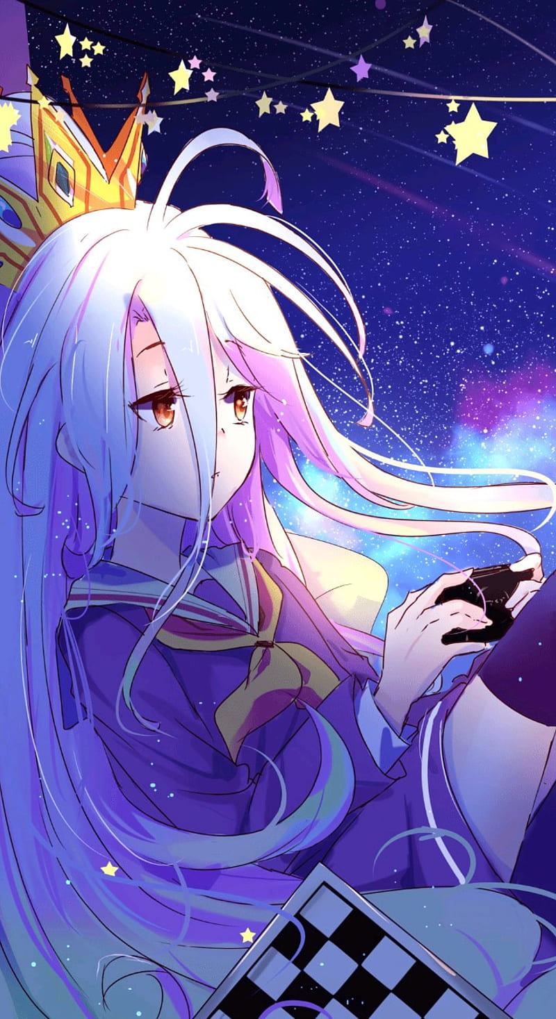 Wallpaper anime, art, two, No Game No Life, No game no life for