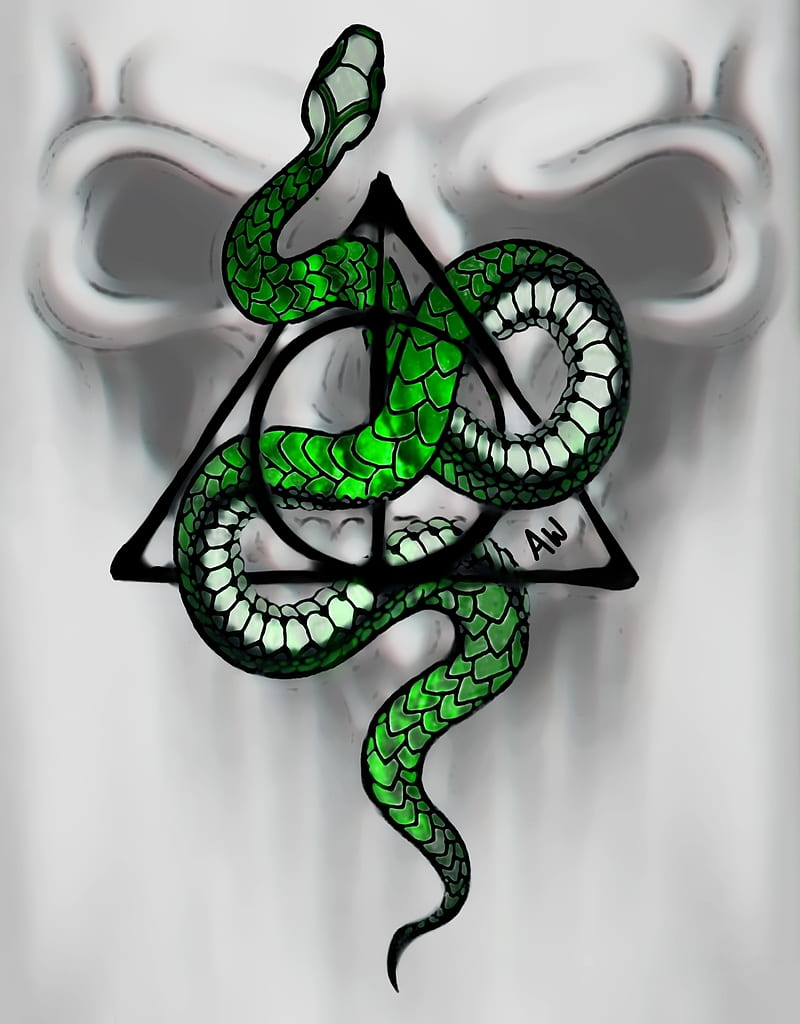 Dark mark, draco malfoy, death, snake, harry potter, death eater, HD phone  wallpaper | Peakpx