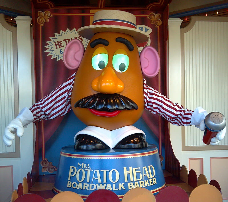Mr Potato Head, animation, fun, HD wallpaper
