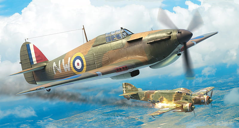Military Aircraft, Hawker Hurricane, HD wallpaper