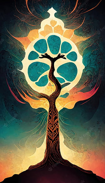 The tree of life wallpaper background