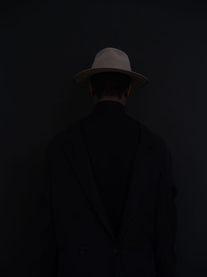Man, hat, dark, HD phone wallpaper | Peakpx
