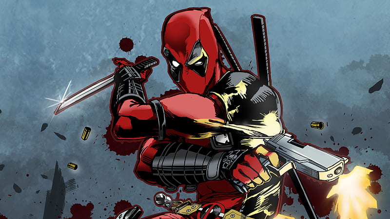 Deadpool New Art , deadpool, superheroes, artwork, artist, digital-art, HD wallpaper