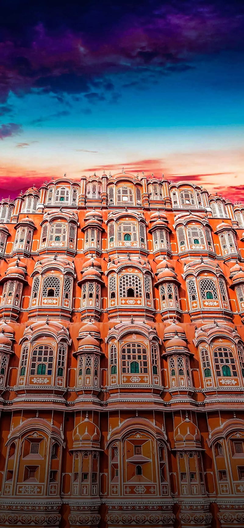 Hawa Mahal, full u, jaipur, palace, rajasthan, HD phone wallpaper