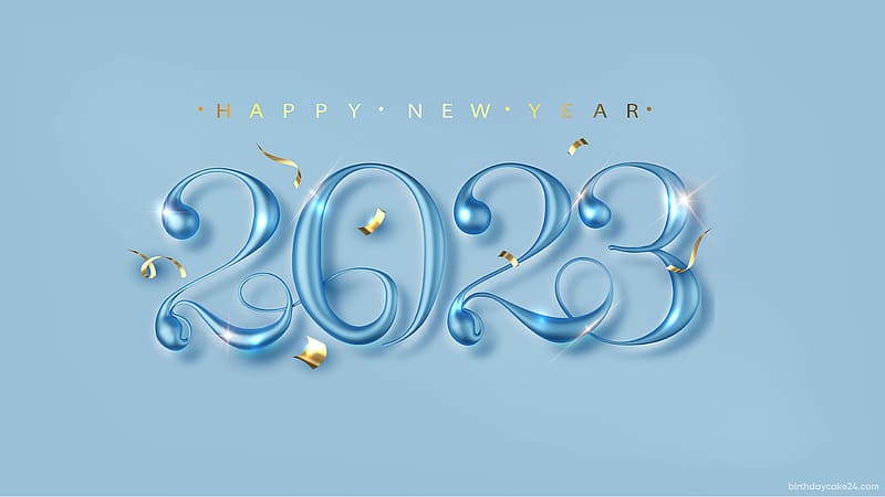 Background Happy New Year 2023 for, HD wallpaper