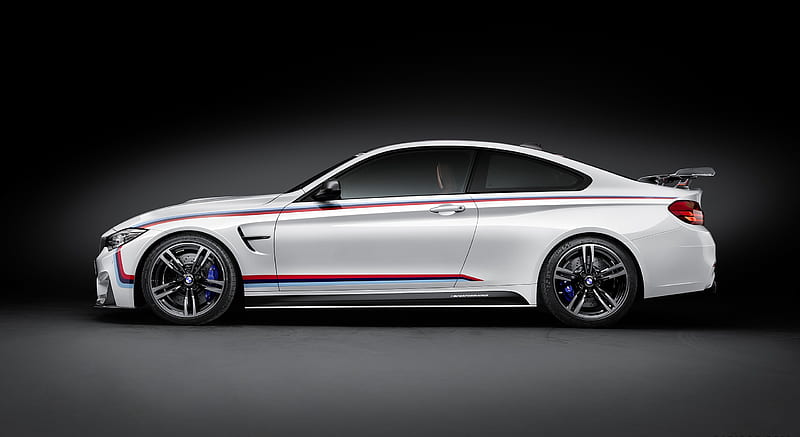 16 Bmw M4 Coupe With Bmw M Performance Parts Side Car Hd Wallpaper Peakpx