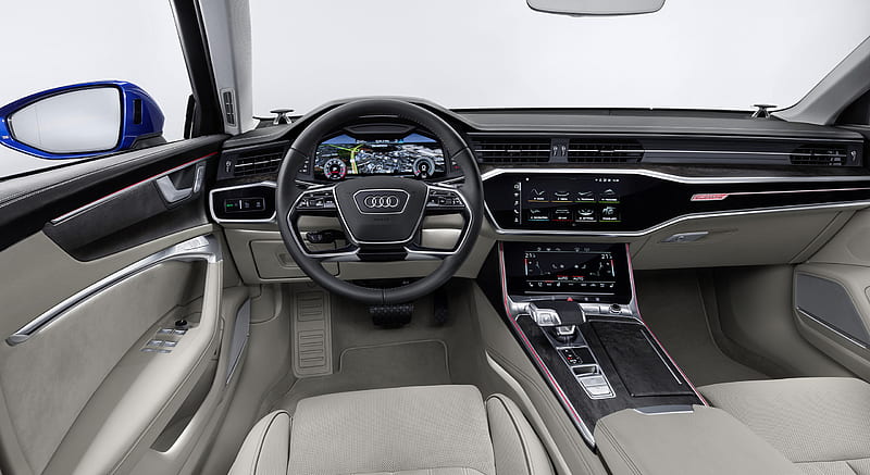 2019 Audi A6 Avant - Interior, Cockpit , car, HD wallpaper