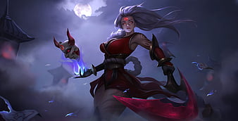 ArtStation - Scorn of the Moon Diana League of Legends Live Wallpaper