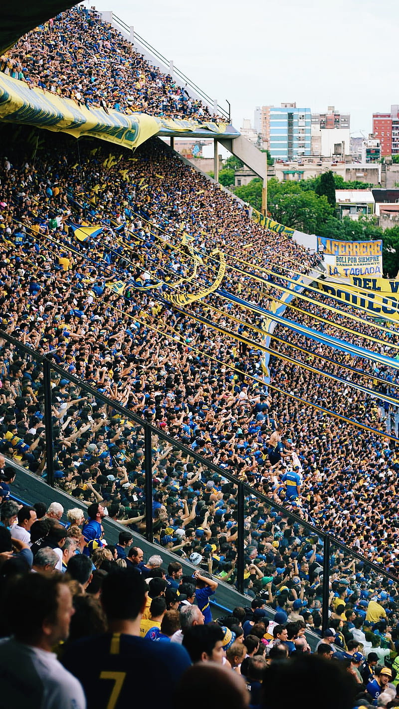 Boca Juniors 2018, boca juniors, argentina, hinchada, libertadores, HD phone wallpaper