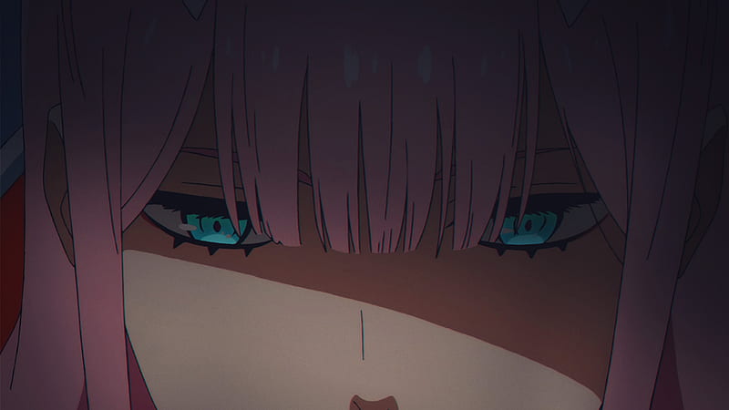 Darling In The FranXX Zero Two Hiro Closeup Of Zero Two Anime, HD wallpaper
