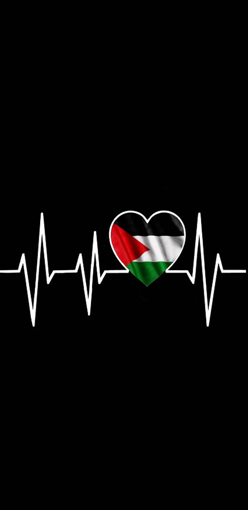 PalestinianHeartbeat, palestine, heartbeat, palestinian, heart, HD phone wallpaper