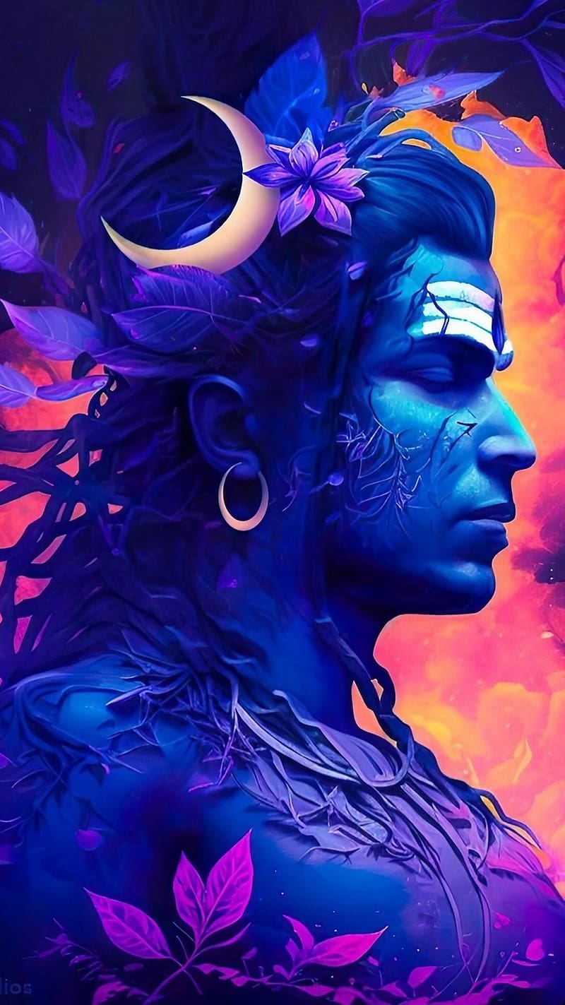 God's , Lord Shiva Animated, god, mahadev, bholenath, HD phone wallpaper