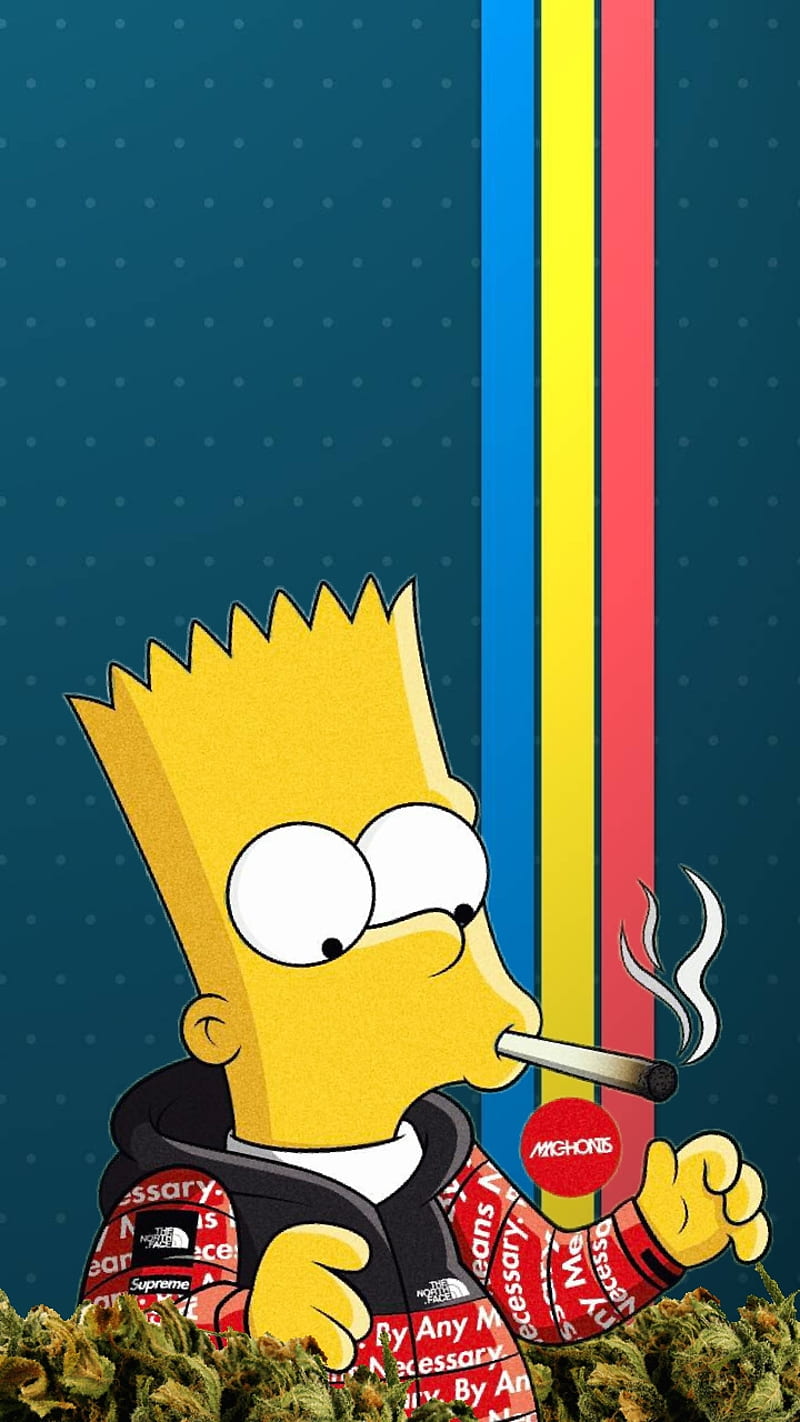 Bart, dope, cool, HD phone wallpaper