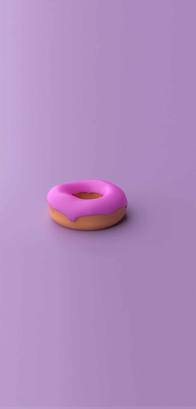 Dinkie Donut, donat, simple, HD phone wallpaper