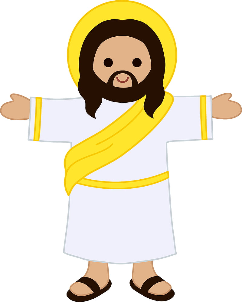 Jesus Png Clipart PNG, Cartoon Jesus, HD phone wallpaper