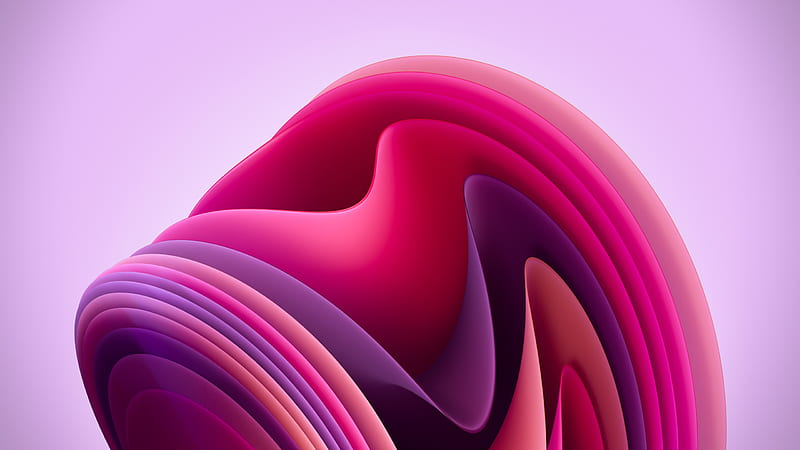 Windows 11 Light Pink Background Windows 11, HD wallpaper