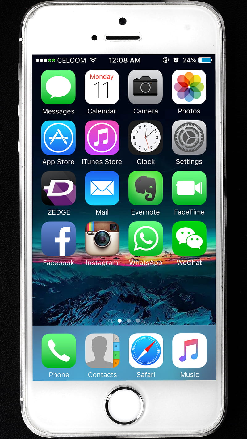 Iphone 5s homescreen, body, housing, iphone 5s, iphone se, lock screen, HD  phone wallpaper | Peakpx