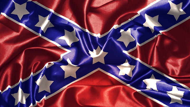 let it fly, confederate, south, rebel, flag, HD wallpaper