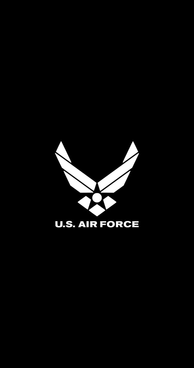 Air force 2, air force, black, blacked out, league, HD phone wallpaper
